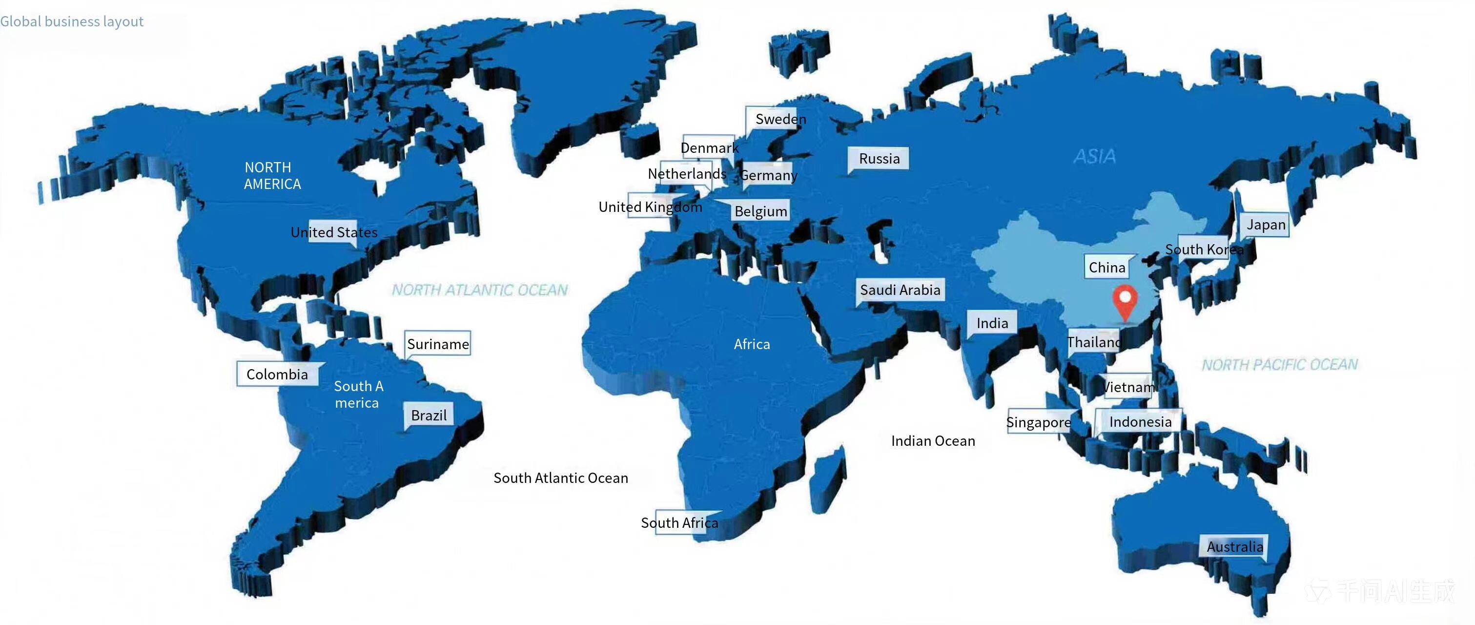 world map